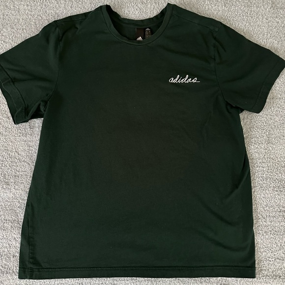 adidas Tops - Adidas T-shirt dark green size L